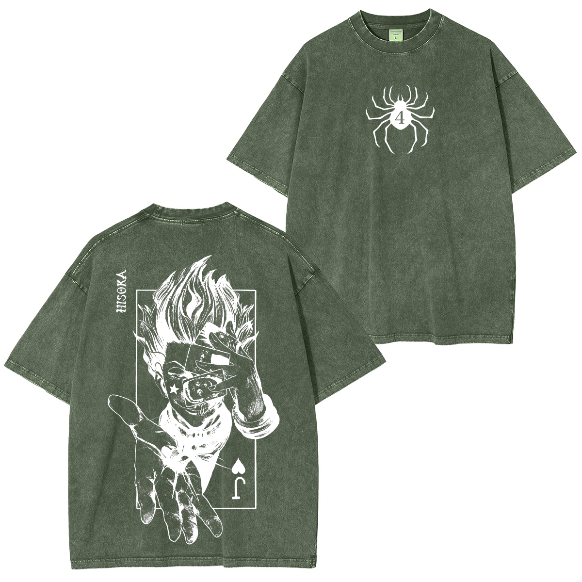 Hunter × Hunter Hisoka Printed Unisex Washed T-Shirt