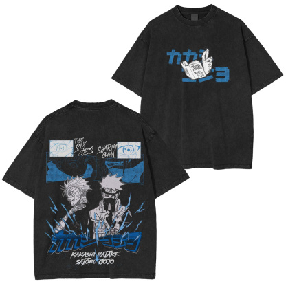 Jujutsu Kaisen Satoru Gojo Unisex Washed T-Shirt