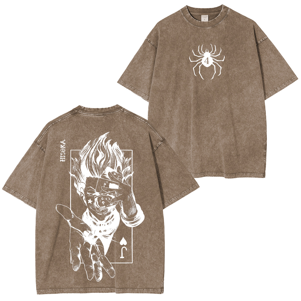 Hunter × Hunter Hisoka Printed Unisex Washed T-Shirt