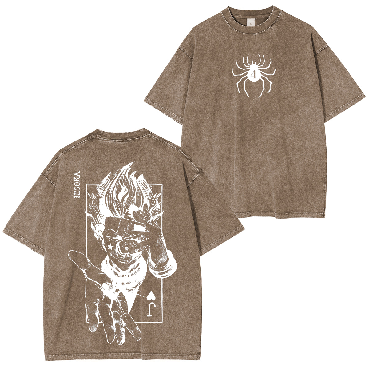 Hunter × Hunter Hisoka Printed Unisex Washed T-Shirt