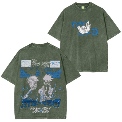 Jujutsu Kaisen Satoru Gojo Unisex Washed T-Shirt