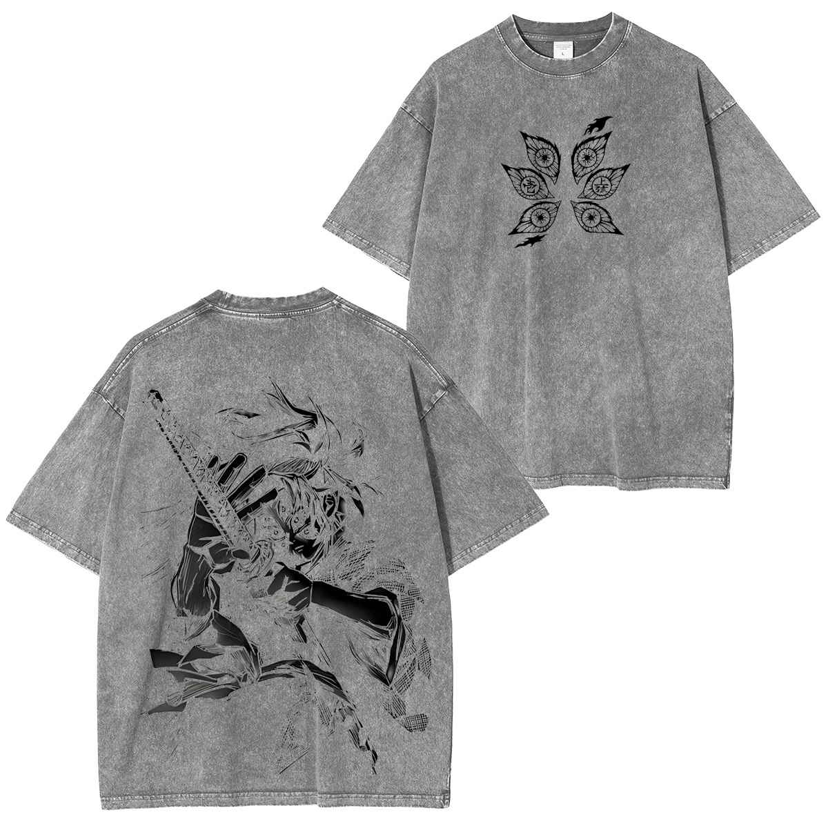 Demon Slayer Kokushibo Unisex Washed T-Shirt