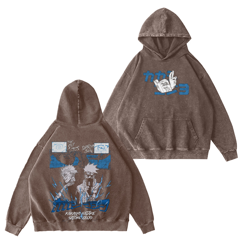 Jujutsu Kaisen Satoru Gojo Unisex Washed Hoodie