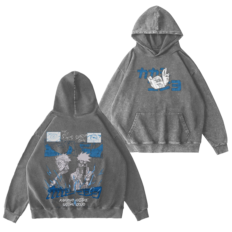 Jujutsu Kaisen Satoru Gojo Unisex Washed Hoodie