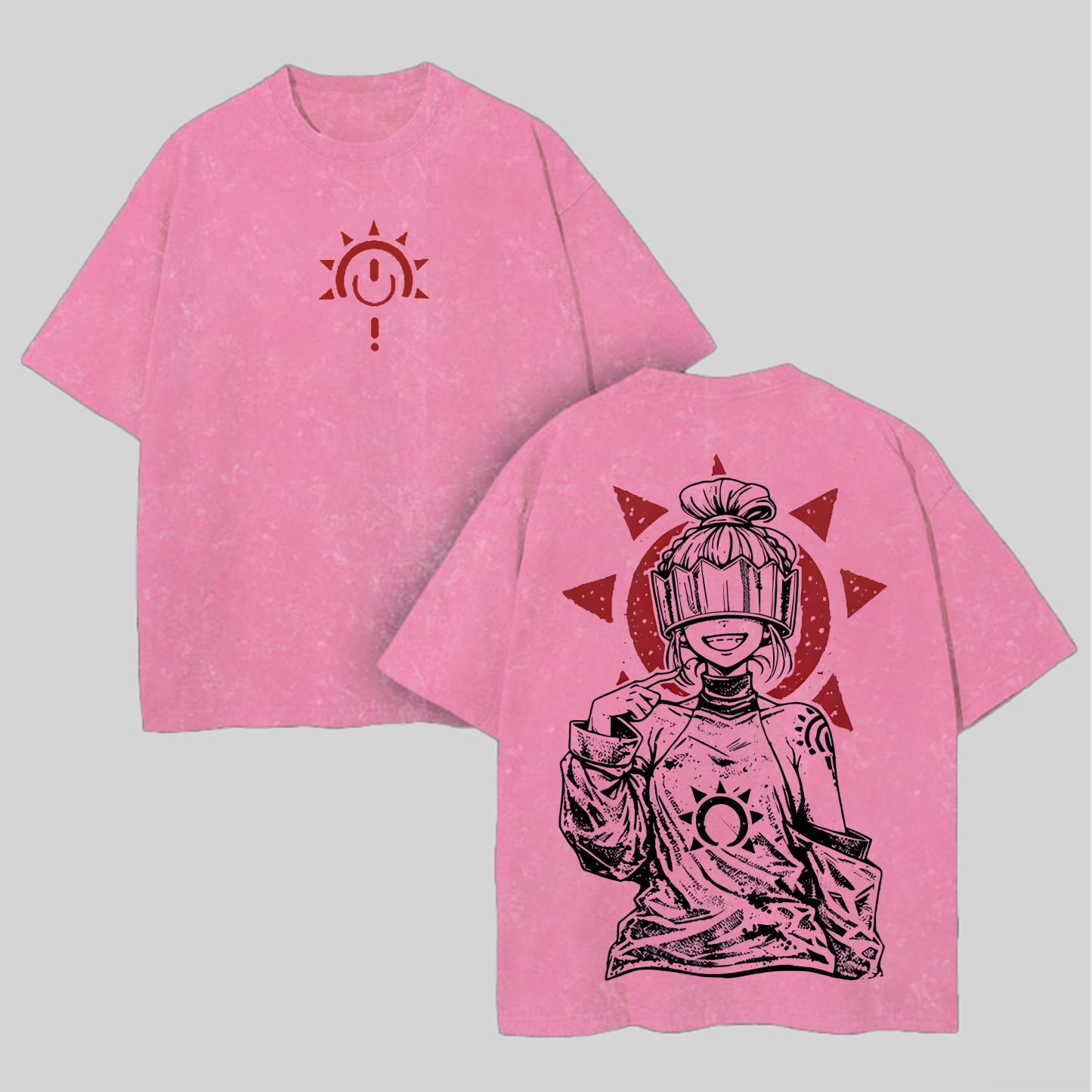 Fire Force Haumea Printed Unisex Washed T-Shirt