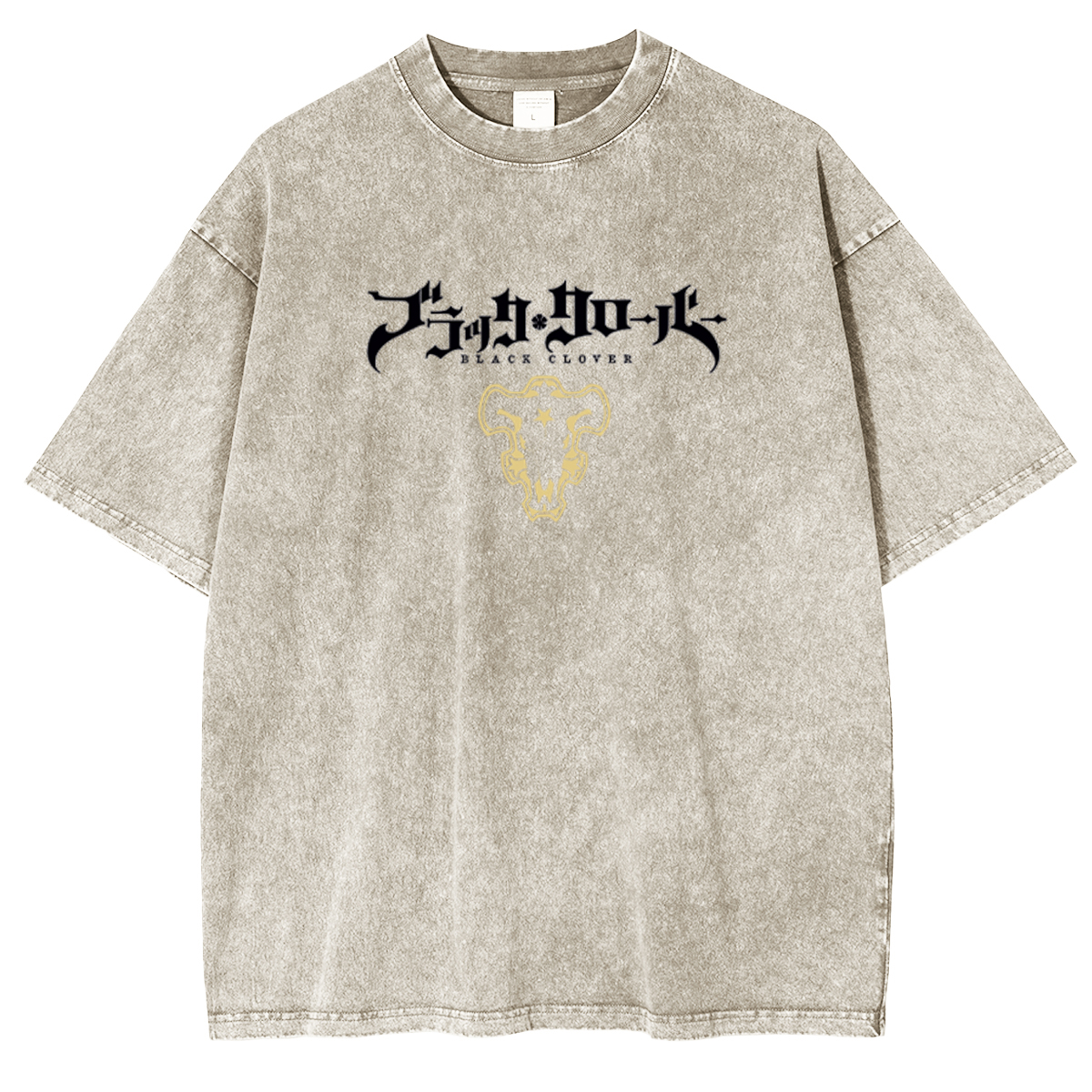 Black Clover Asta Unisex Washed T-Shirt