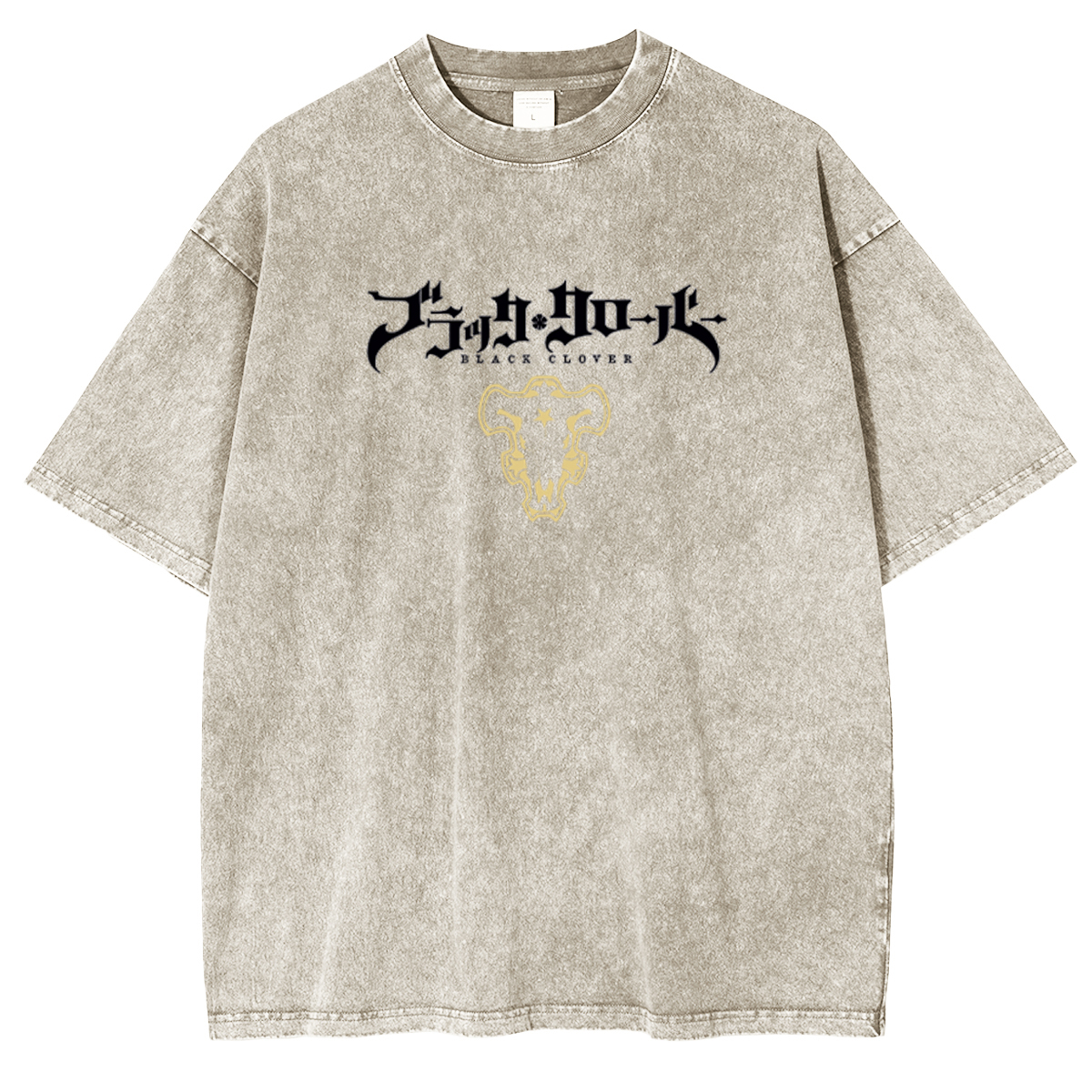 Black Clover Asta Unisex Washed T-Shirt