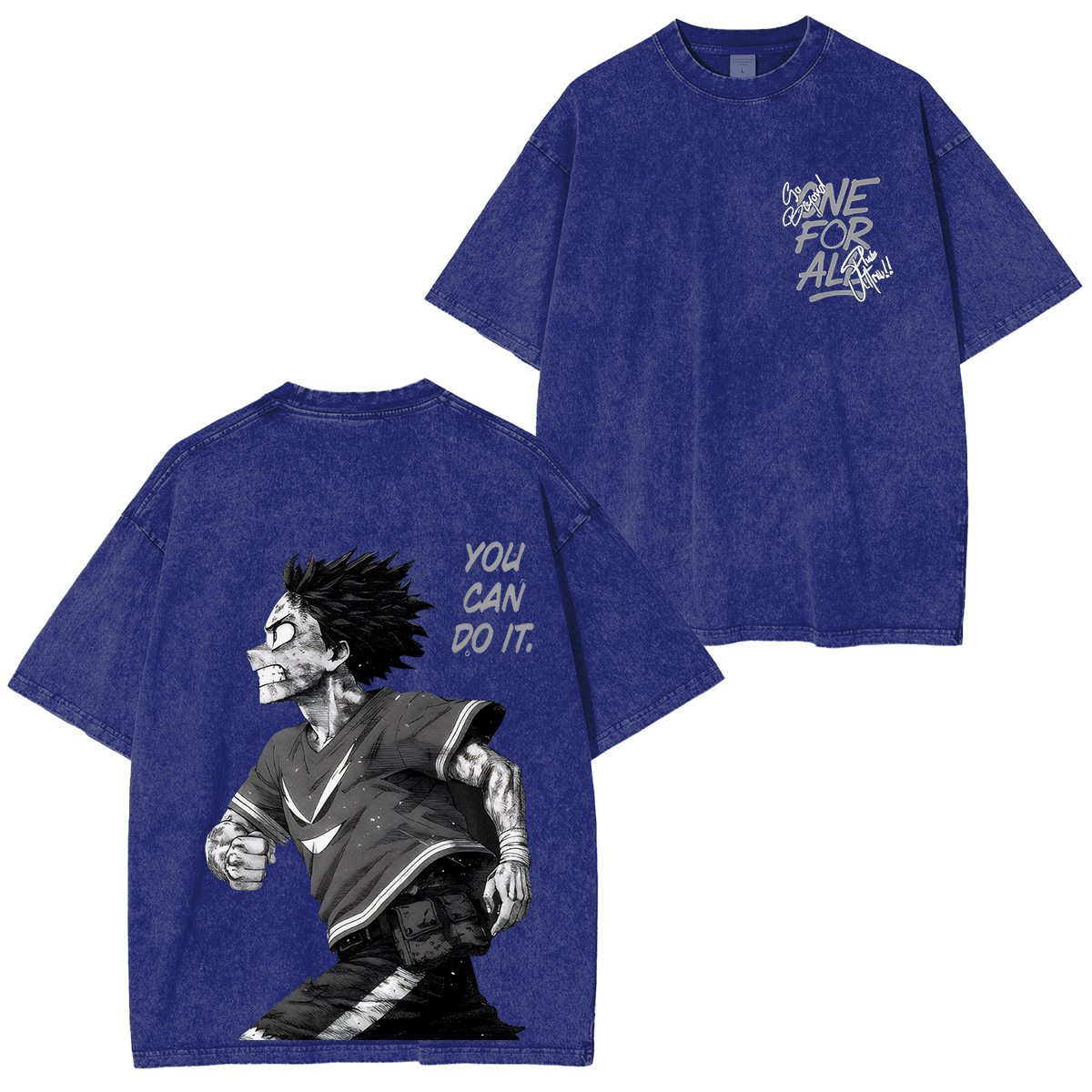 My Hero Academia Izuku Midoriya Unisex Washed T-Shirt