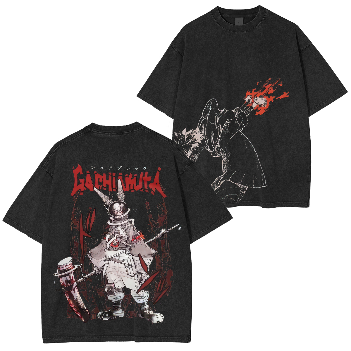 Gachiakuta Rudo Unisex Washed T-Shirt