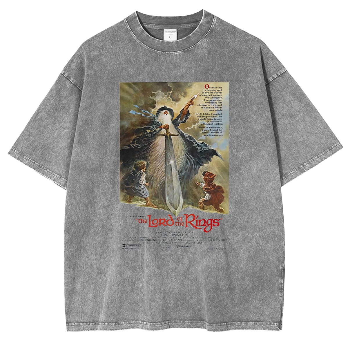 The Lord of the Rings Unisex Washed T-Shirt