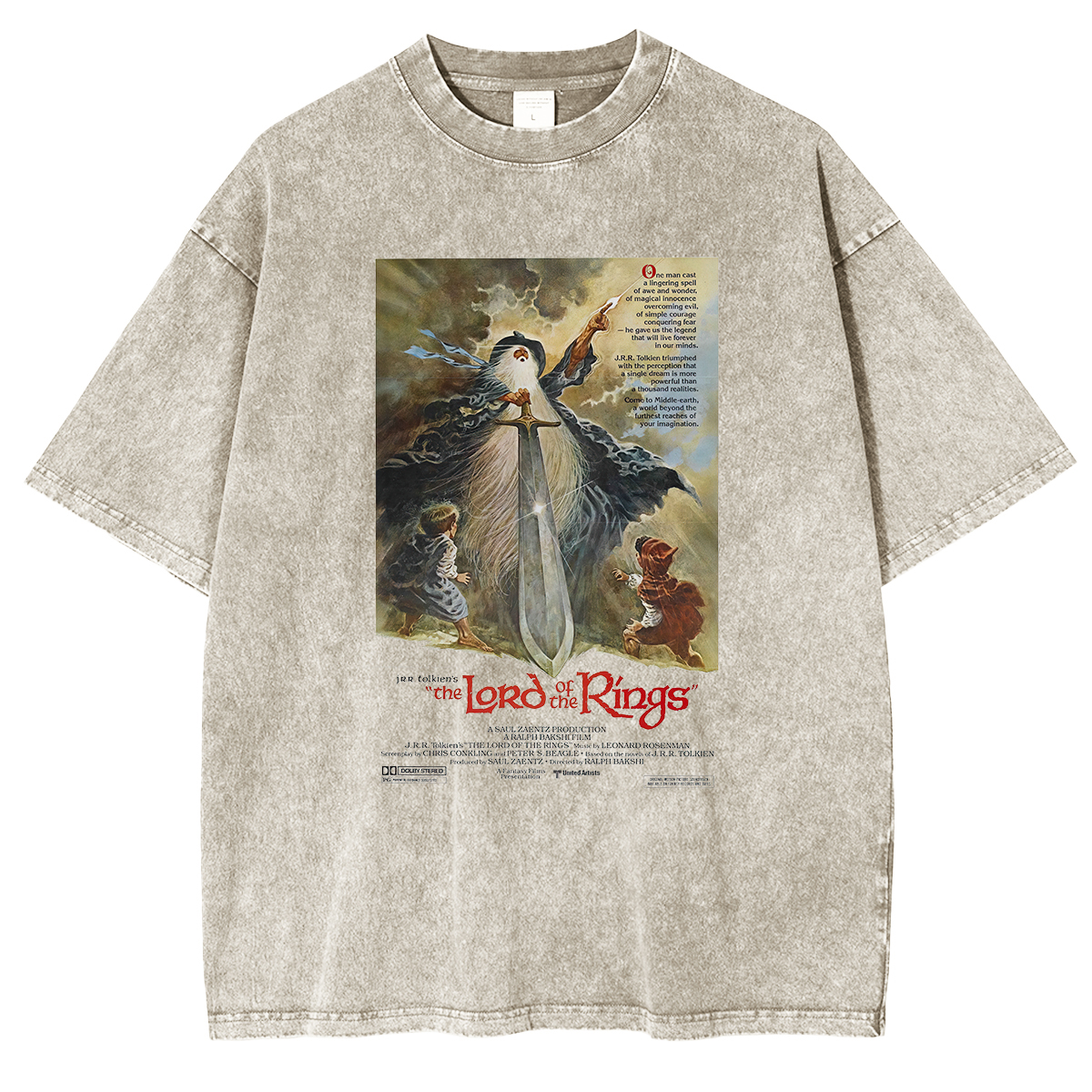 The Lord of the Rings Unisex Washed T-Shirt