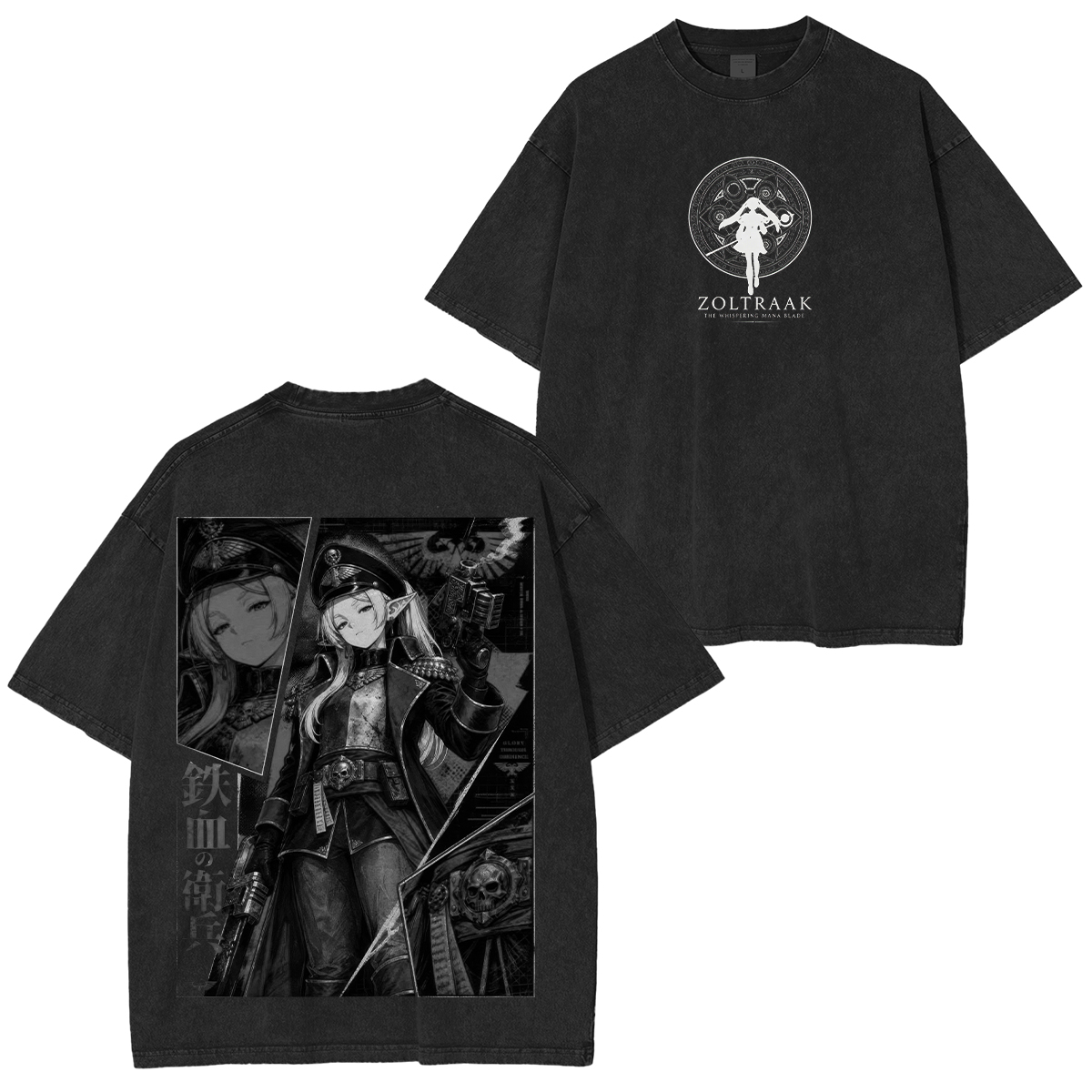 Frieren: Beyond Journey's End‌ Printed Unisex Washed T-Shirt