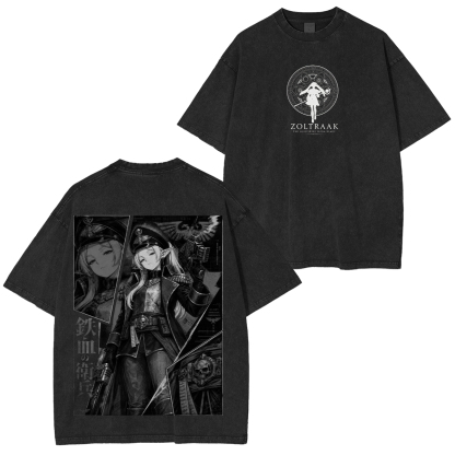 Frieren: Beyond Journey's End‌ Printed Unisex Washed T-Shirt