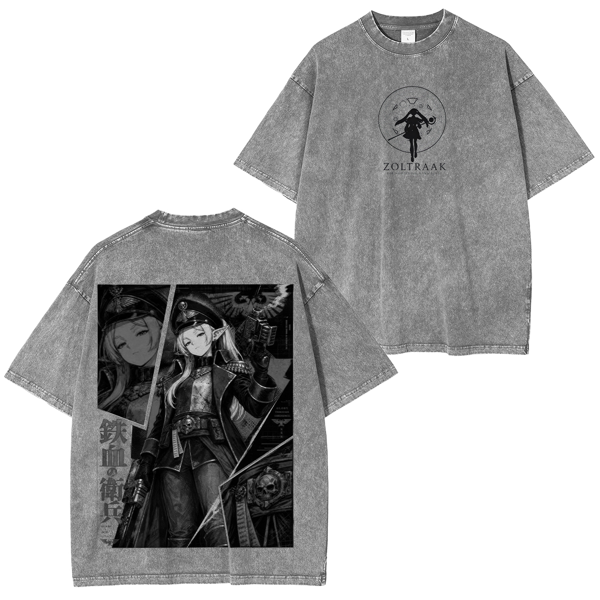 Frieren: Beyond Journey's End‌ Printed Unisex Washed T-Shirt