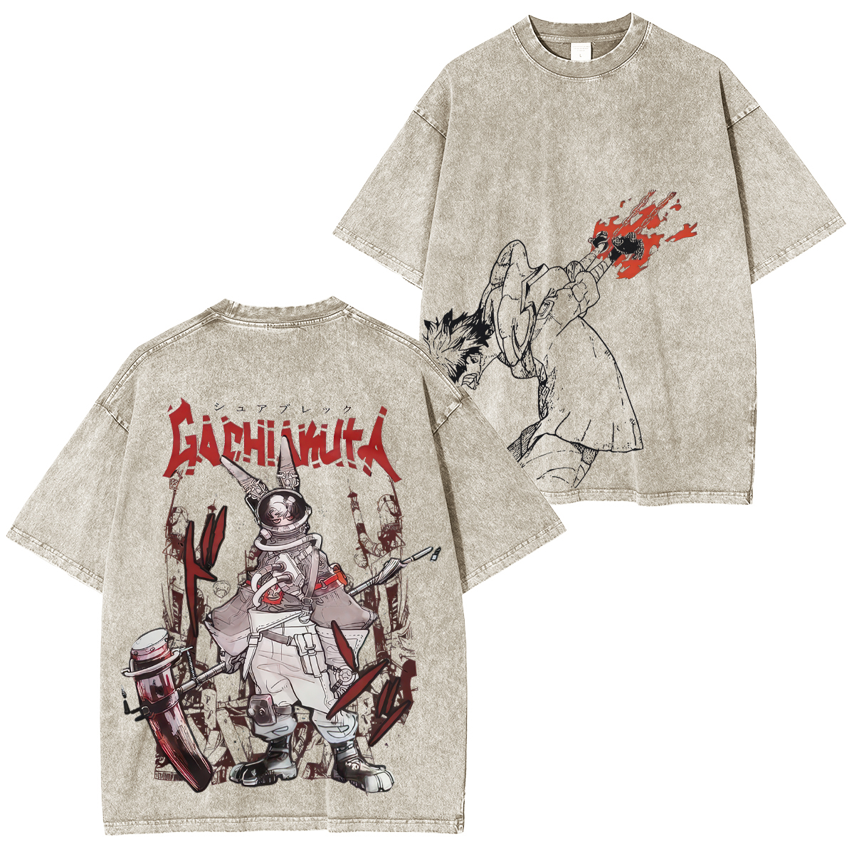 Gachiakuta Rudo Unisex Washed T-Shirt