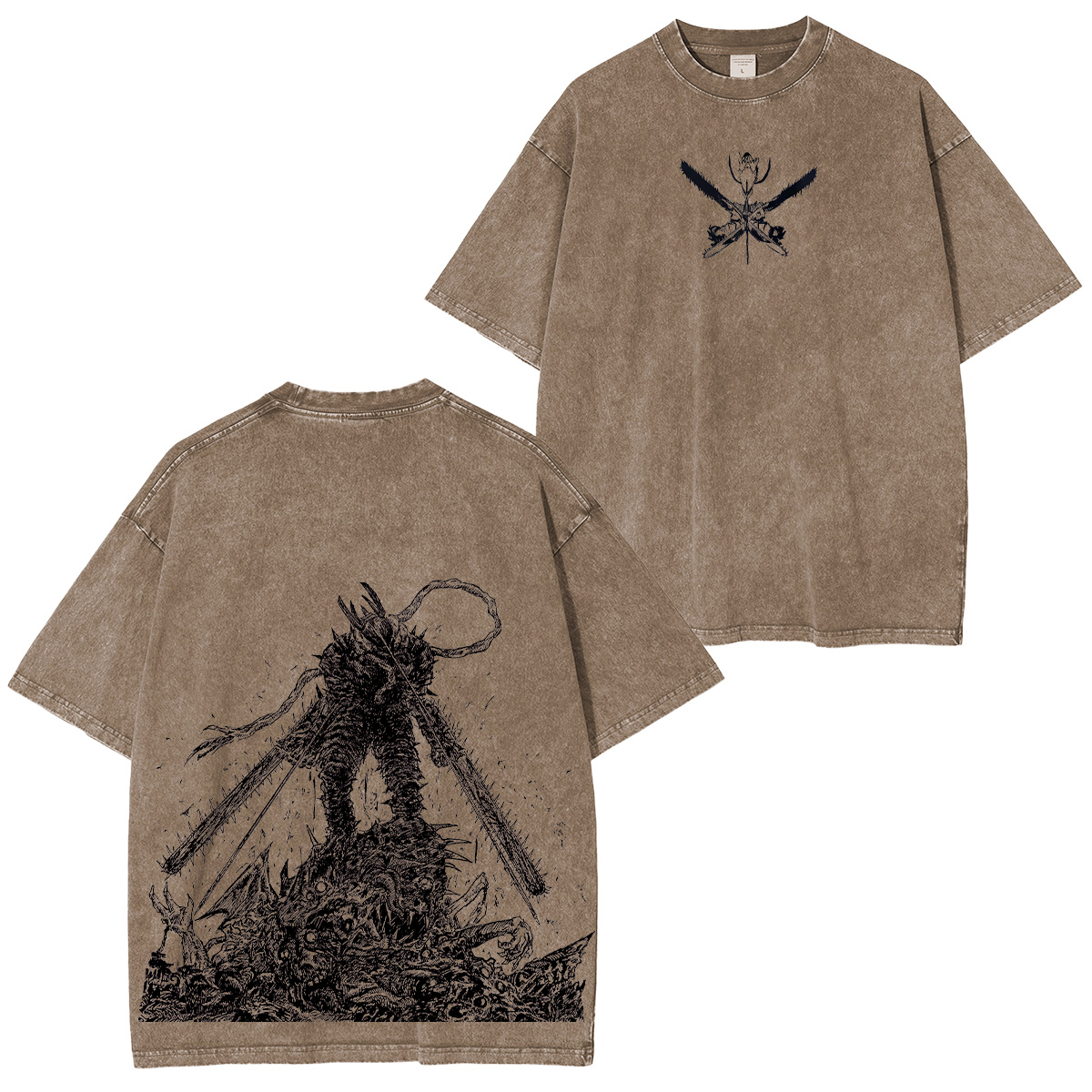 Chainsaw Man Unisex Washed T-Shirt