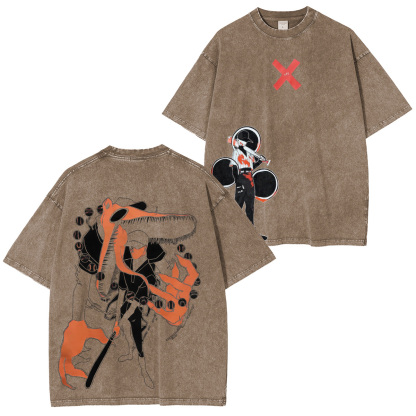 Chainsaw Man Denji Unisex Washed T-Shirt