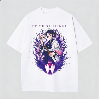 Jujutsu Kaisen Kochou Token Printed Unisex Oversized T-Shirt