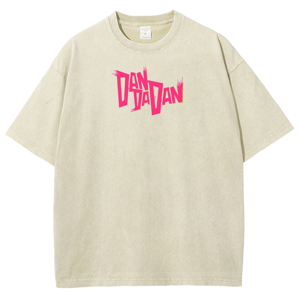 Dandadan Unisex Fit Washed T-Shirt