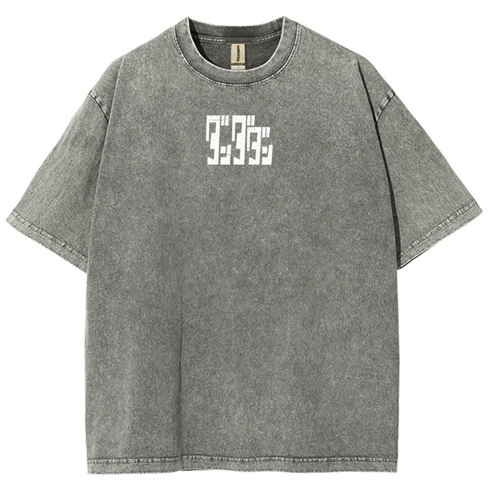 Dandadan Unisex Fit Washed T-Shirt