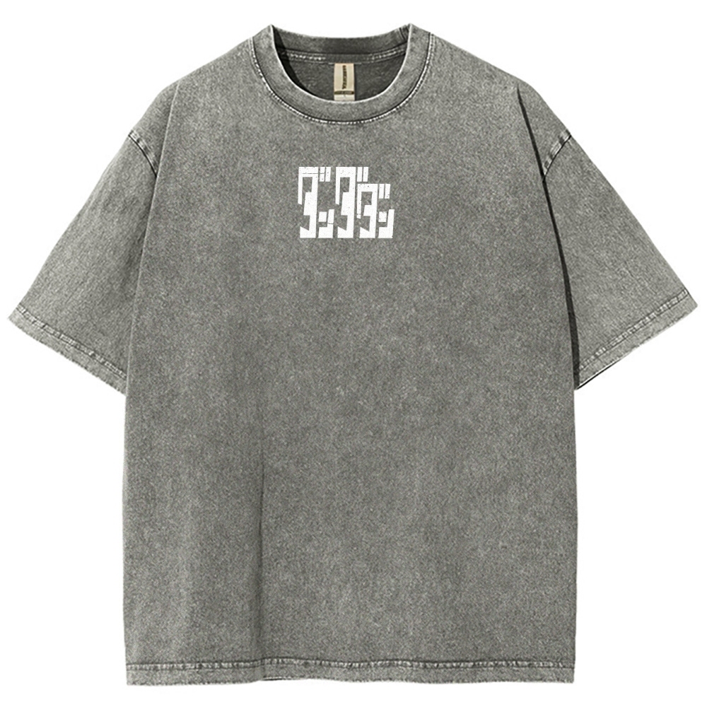 Dandadan Unisex Fit Washed T-Shirt