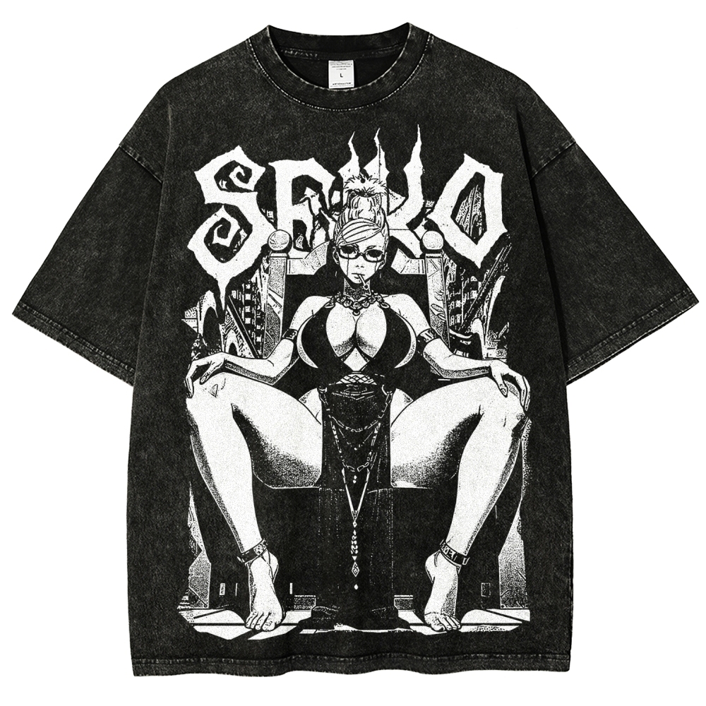 Dandadan Unisex Fit Washed T-Shirt