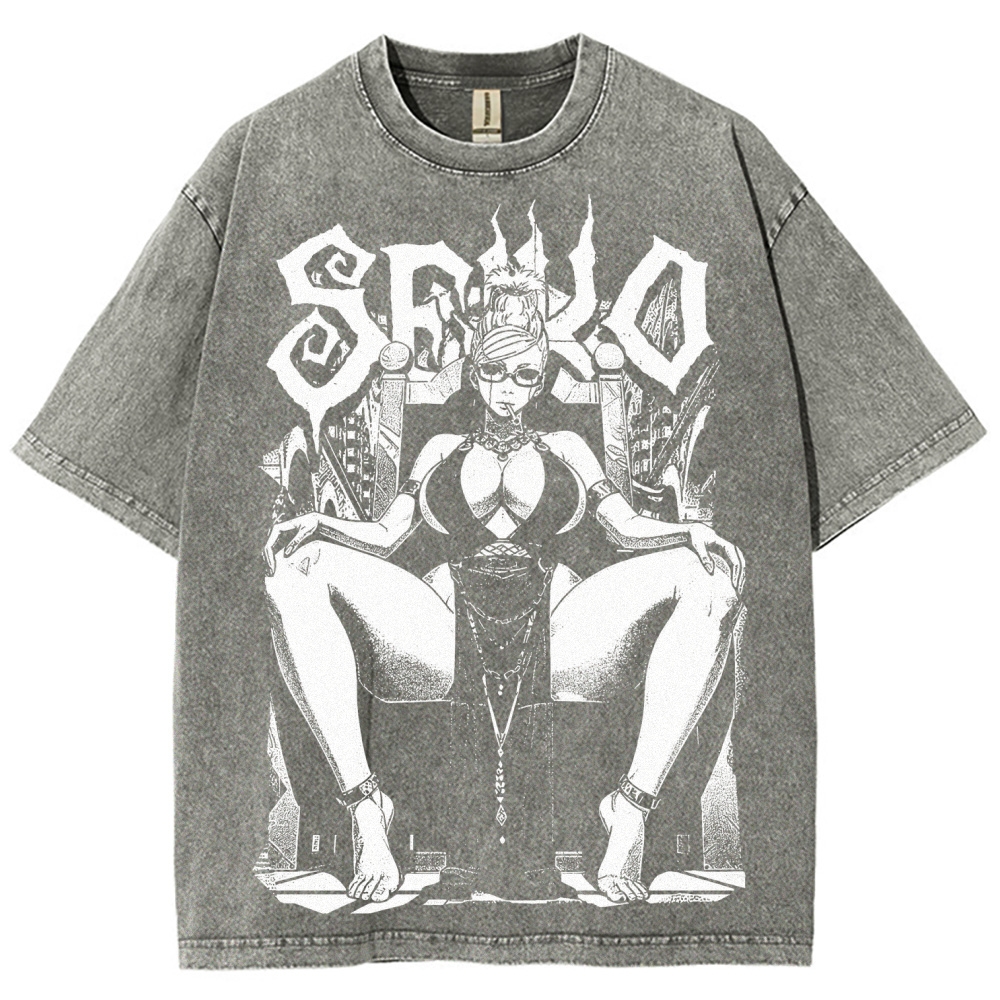 Dandadan Unisex Fit Washed T-Shirt