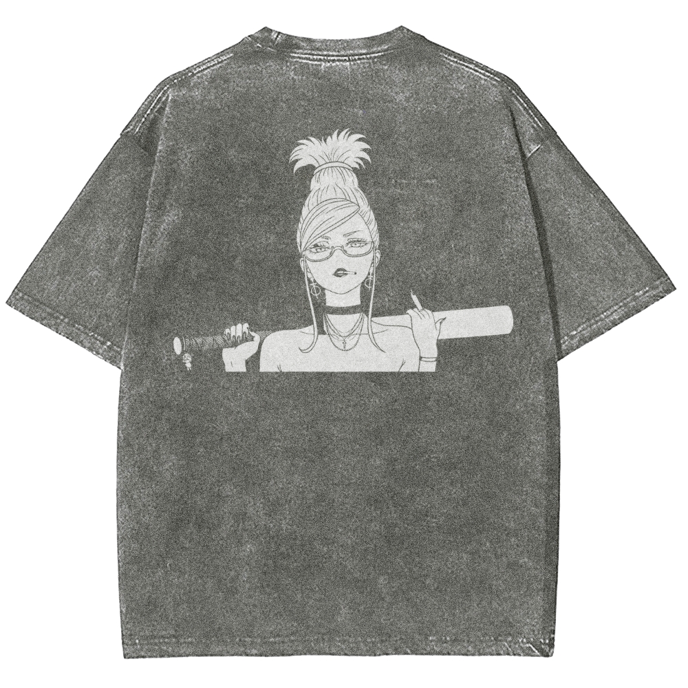 Dandadan Unisex Fit Washed T-Shirt