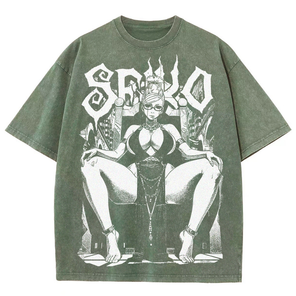 Dandadan Unisex Fit Washed T-Shirt