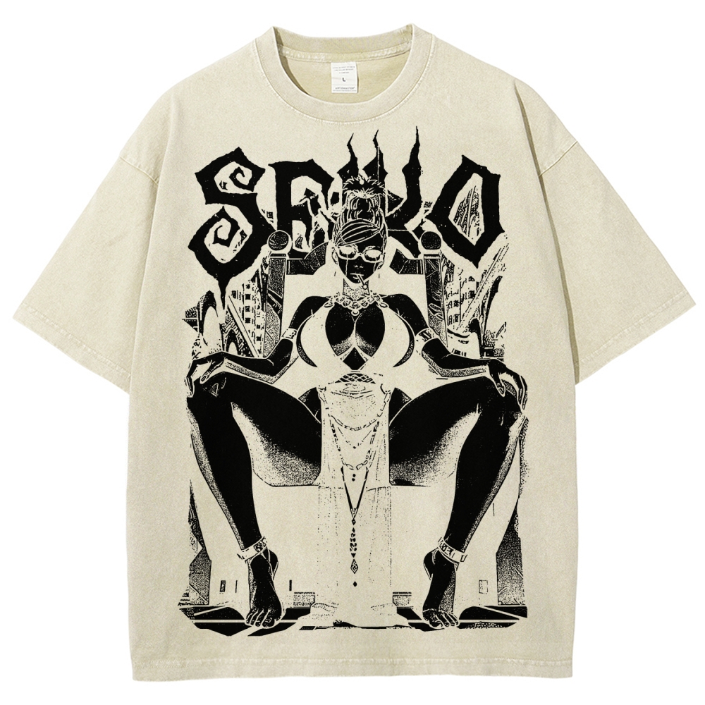 Dandadan Unisex Fit Washed T-Shirt