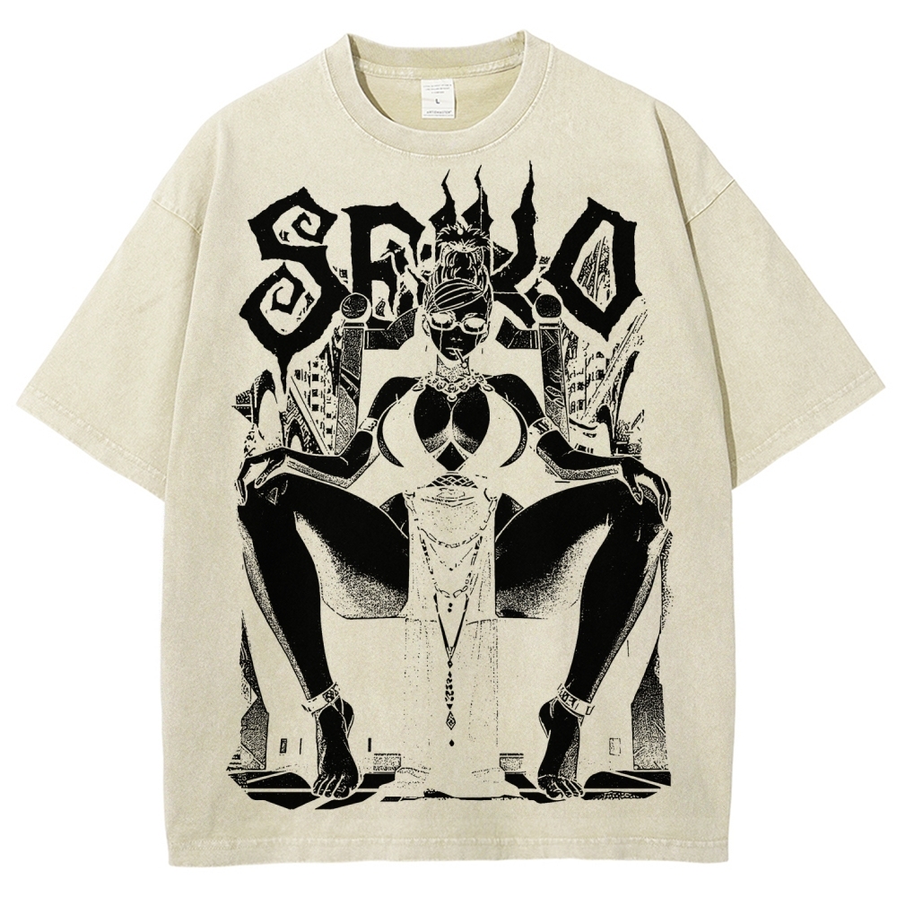 Dandadan Unisex Fit Washed T-Shirt