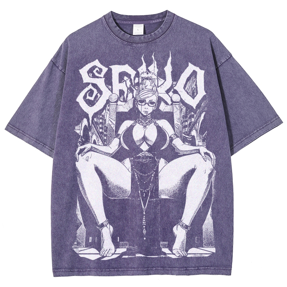 Dandadan Unisex Fit Washed T-Shirt