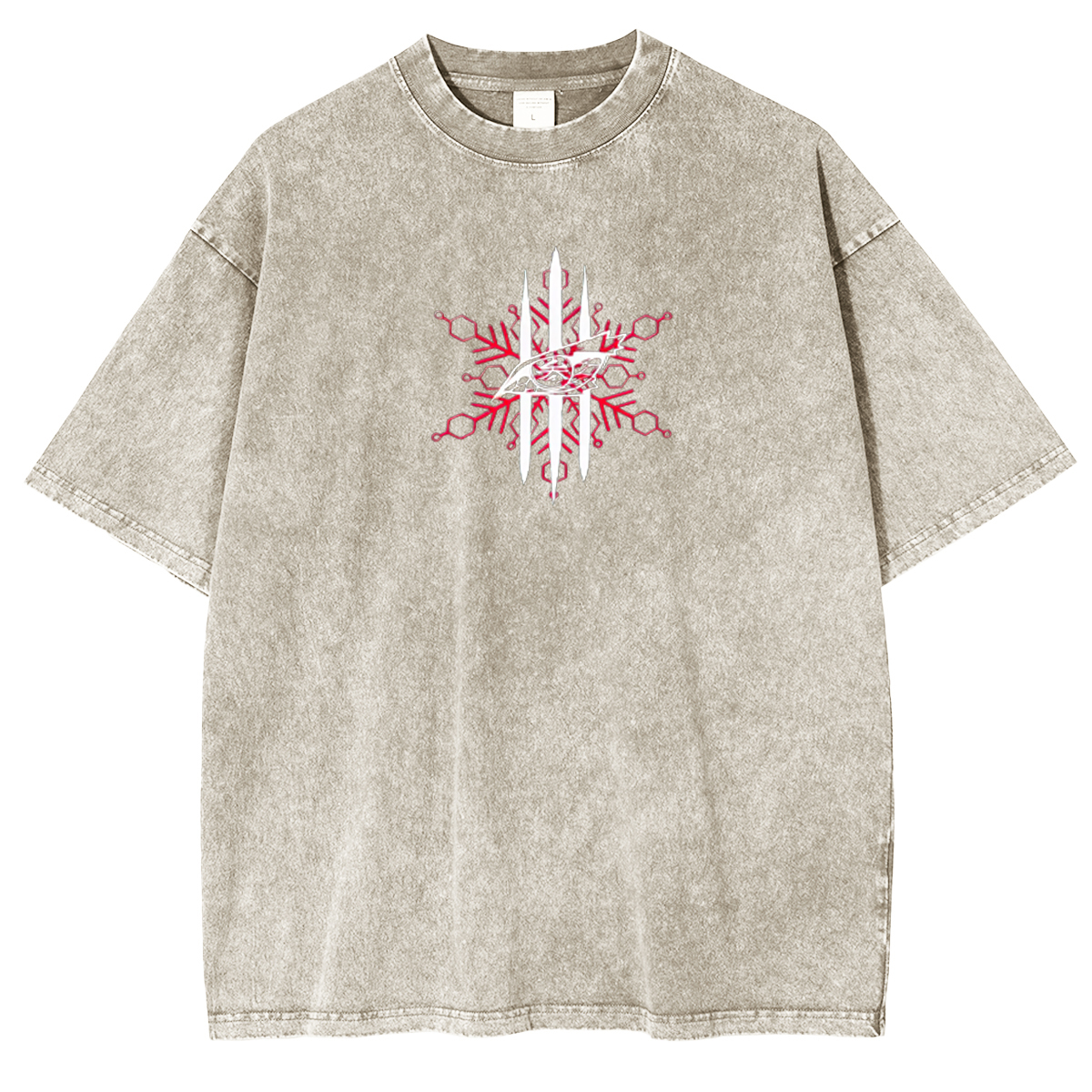Demon Slayer Akaza Unisex Washed T-Shirt