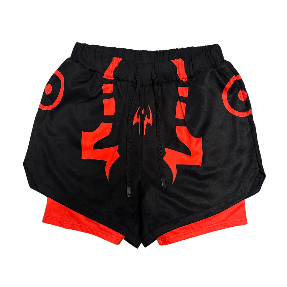 The King Of Curses Gym Printed Men's Shorts