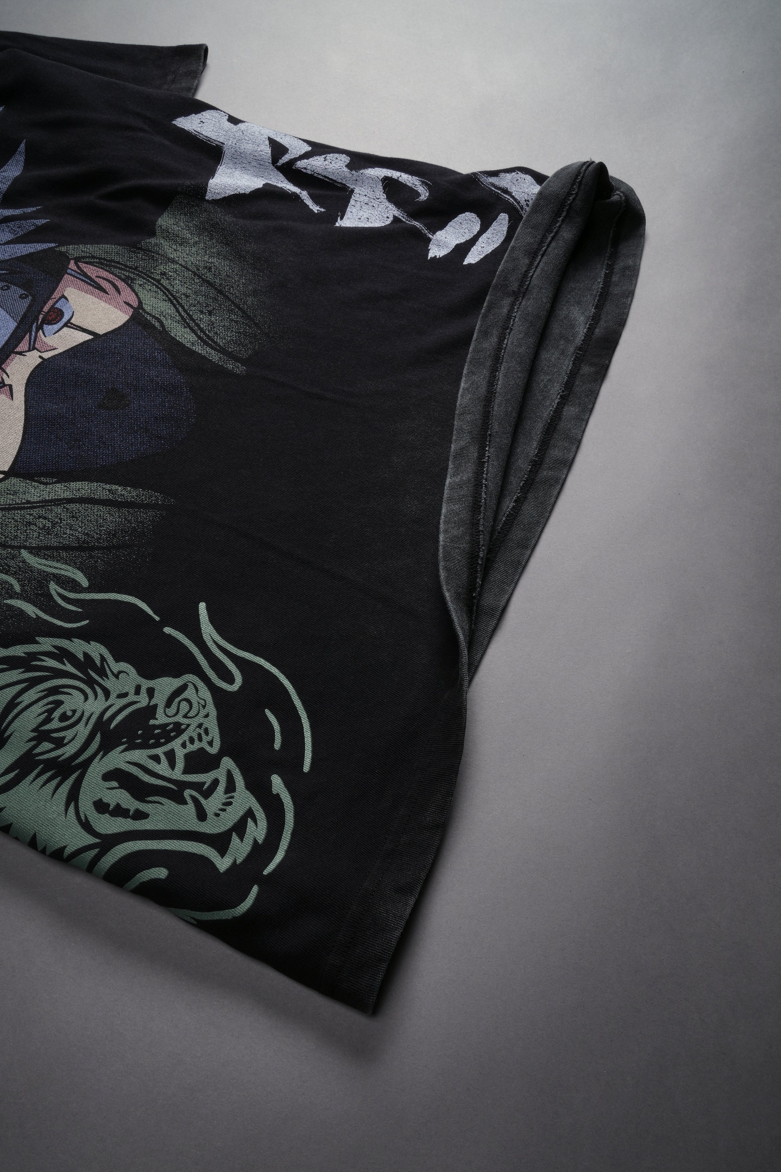 Oversize Ninja World V2 Printed Unisex T-shirt