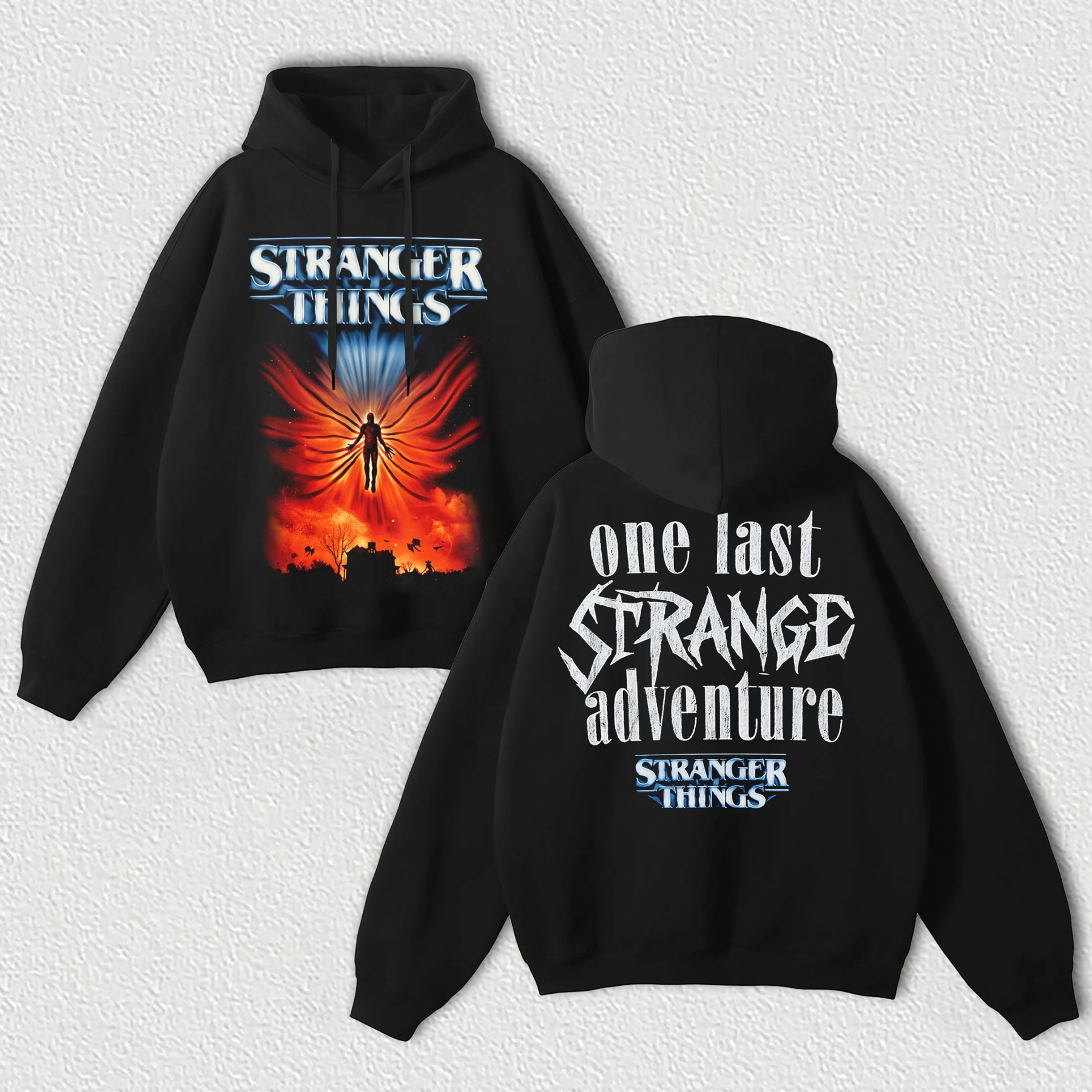 Stranger Things One Last Stranger Adventure Unisex Hoodie