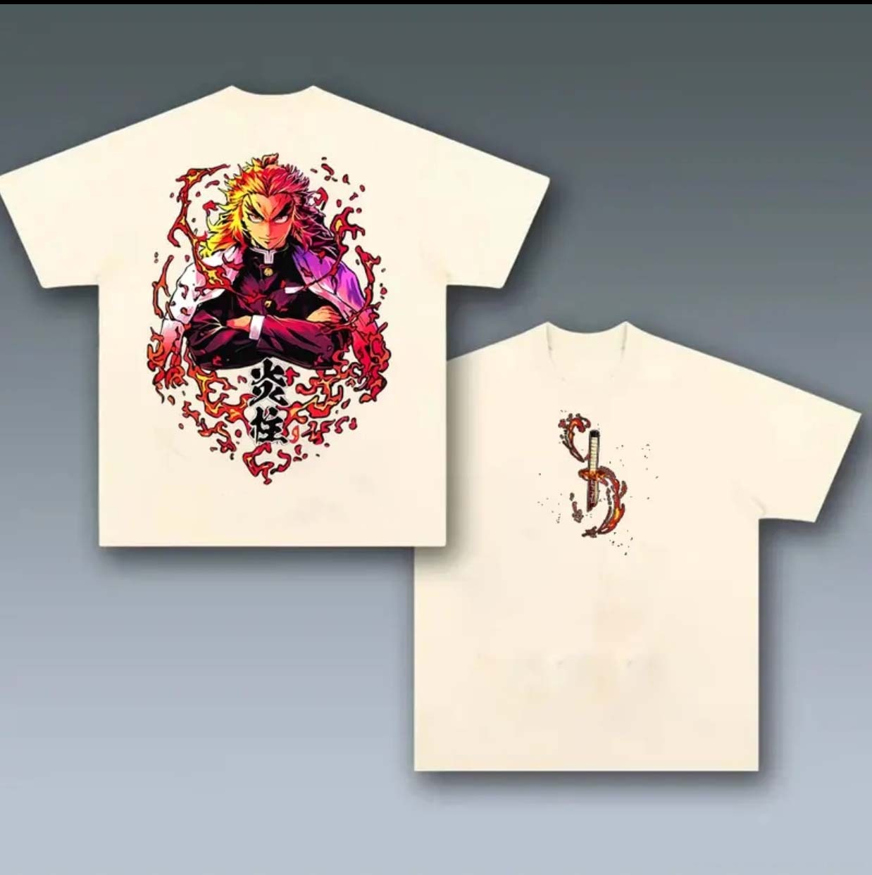 Rengoku Kyoujurou Demon Slayer Printed Unisex T-shirt