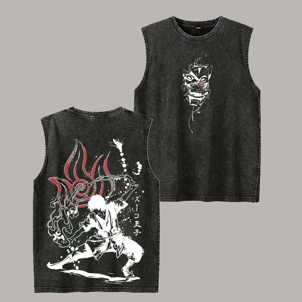 Avatar: The Last Airbender Prince Zuko Unisex Washed Vest