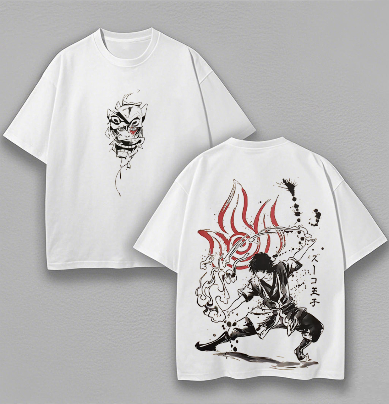 Avatar: The Last Airbender Prince Zuko Unisex Oversized T-shirt