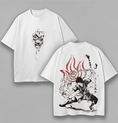Avatar: The Last Airbender Prince Zuko Unisex Oversized T-shirt