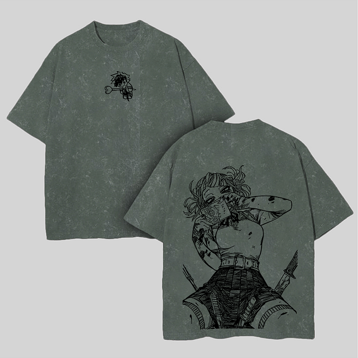 Himiko Toga Printed Unisex Washed T-Shirt