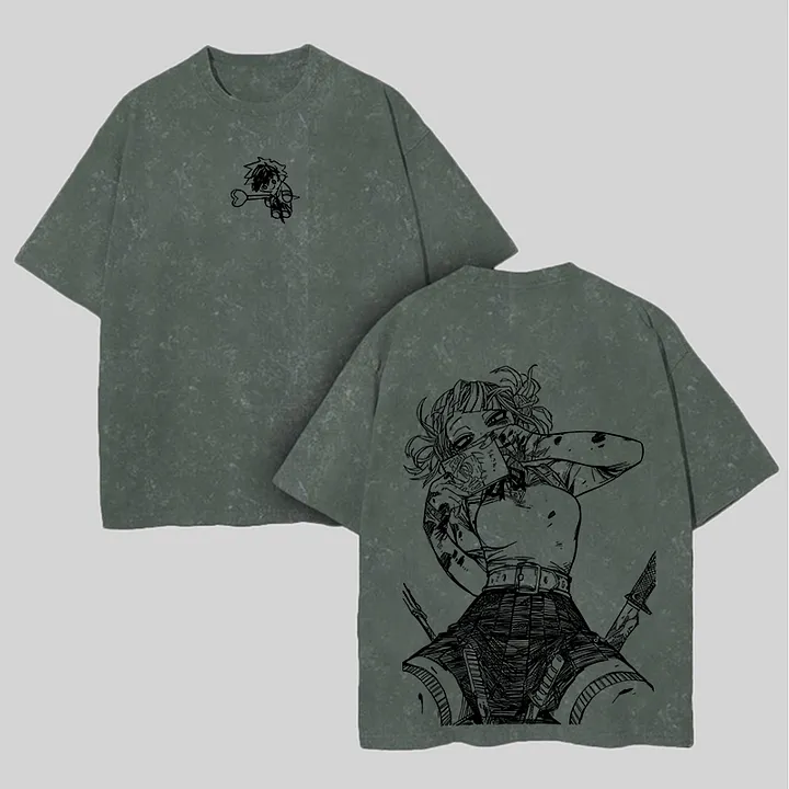 Himiko Toga Printed Unisex Washed T-Shirt