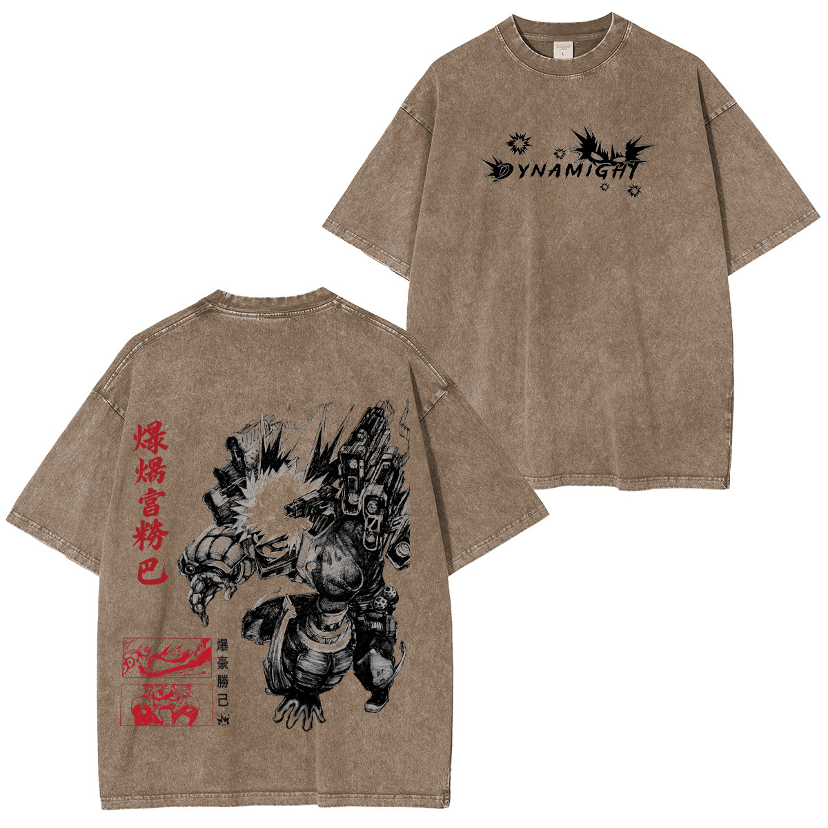 My Hero Academia Katsuki Bakugo Unisex Washed T-Shirt