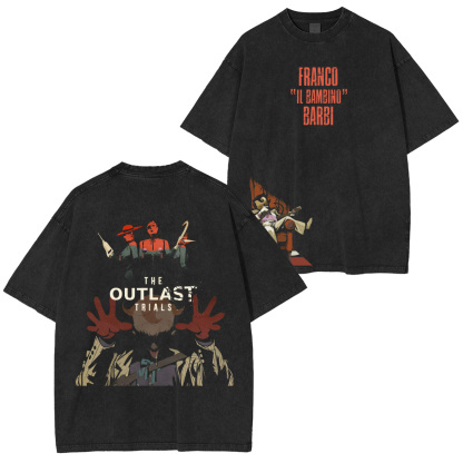 The Outlast Trials The Toy Factory Mother Gooseberry Unisex Washed T-Shirt