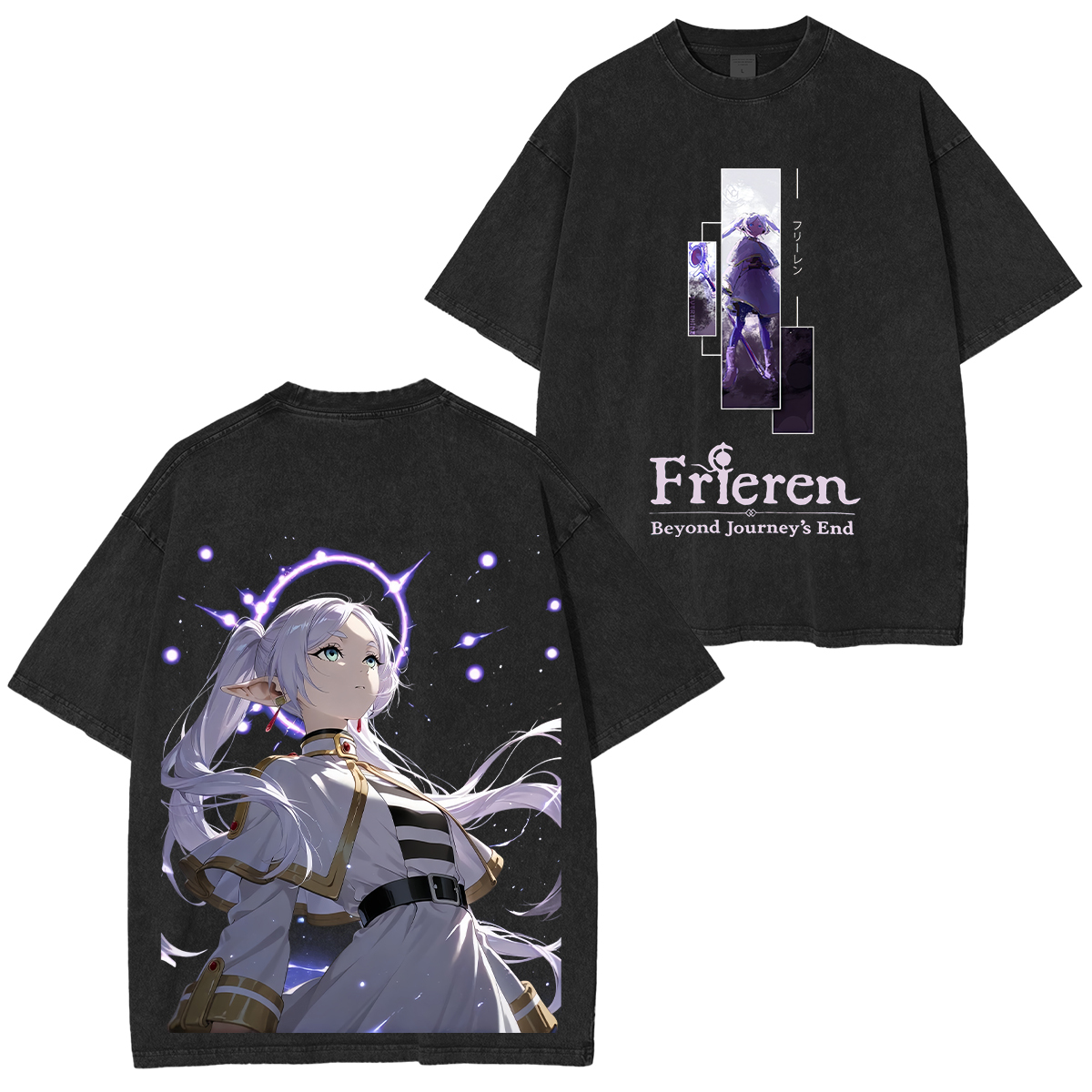 Frieren: Beyond Journey's End Unisex Washed T-Shirt