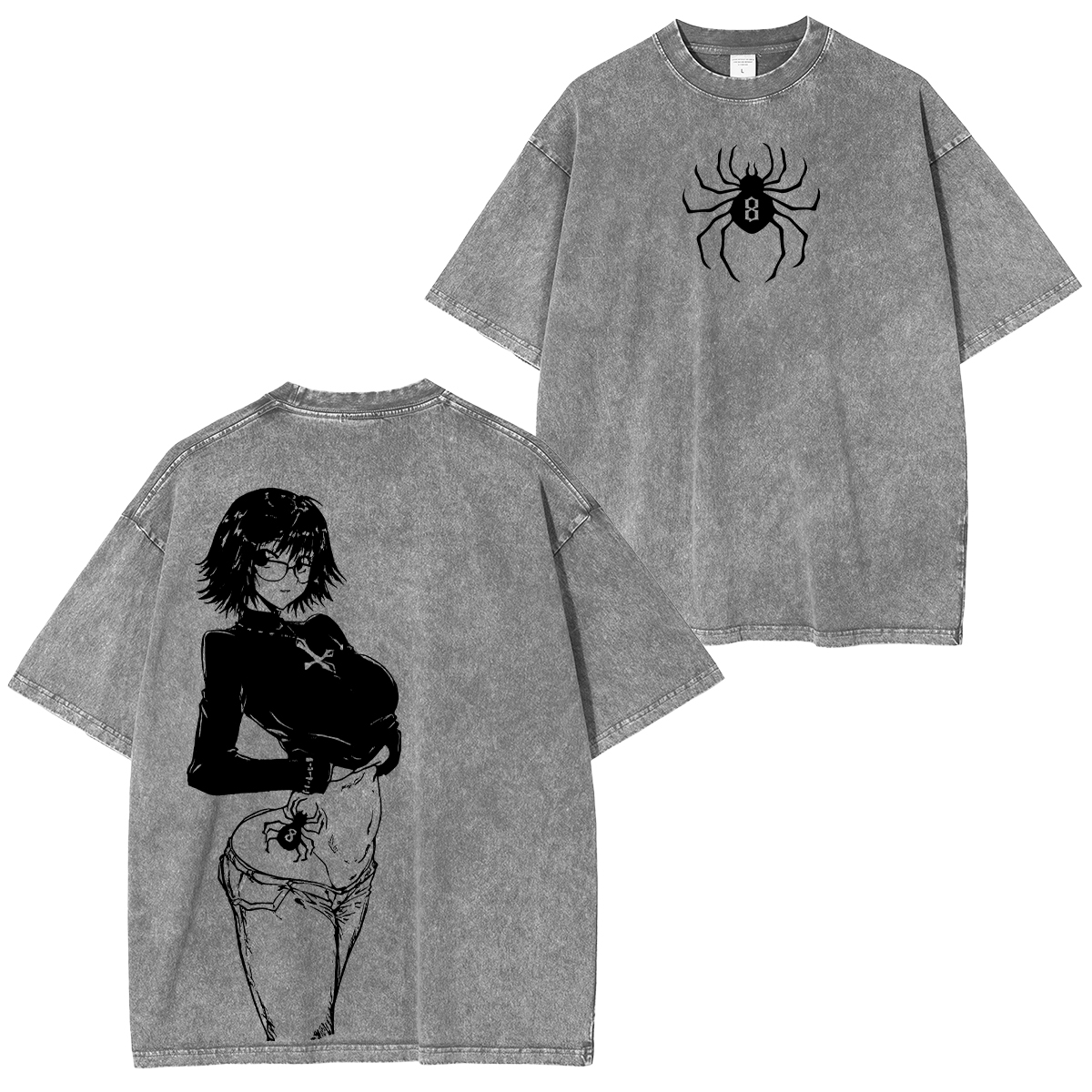Hunter x Hunter Shizuku Murasaki Printed Unisex Washed T-Shirt