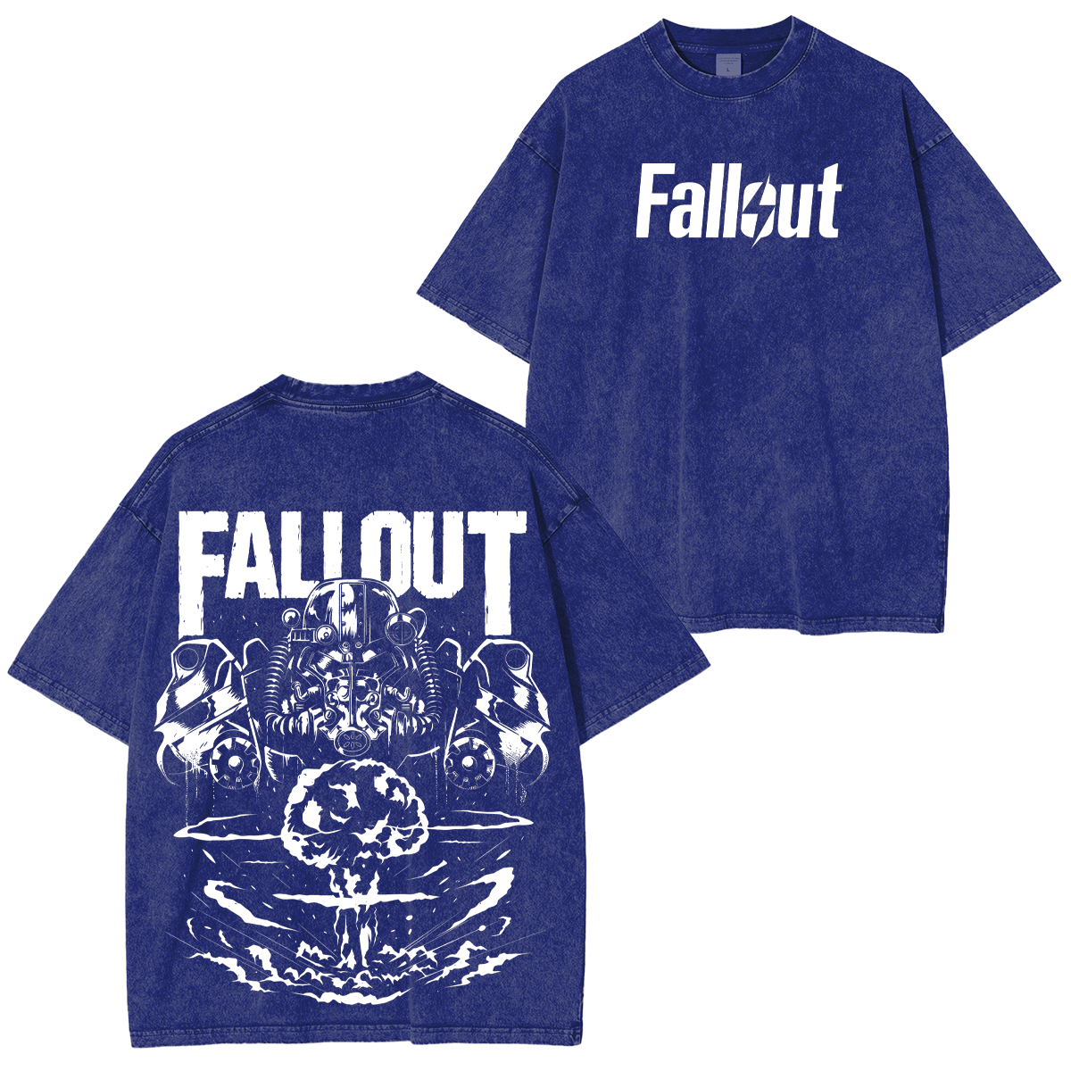 Fallout Printed Unisex Washed T-Shirt