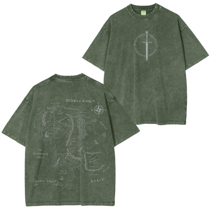 The Lord of the Rings Unisex Washed T-Shirt
