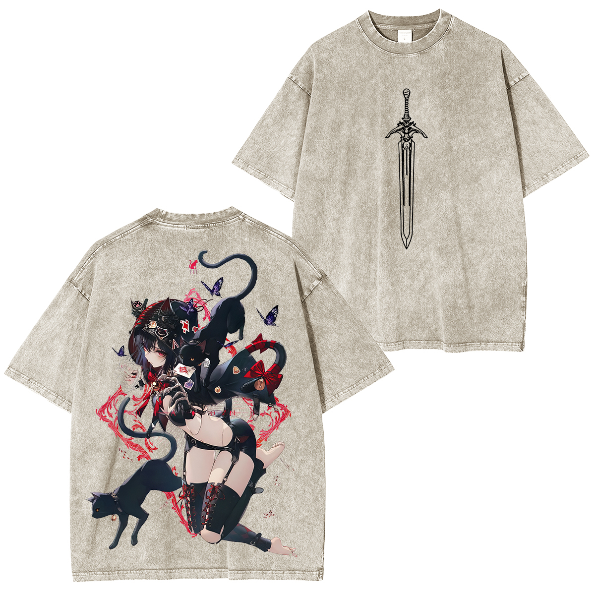Zenless Zone Zero Printed Unisex Washed T-Shirt
