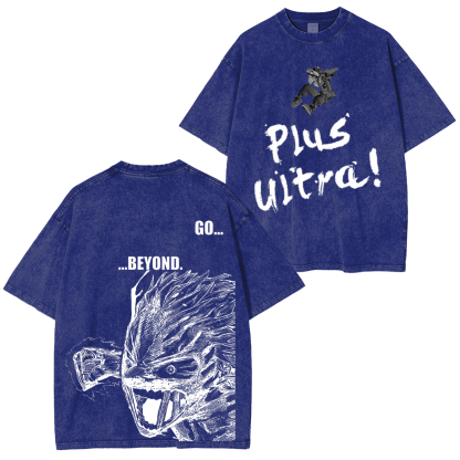 My Hero Academia Plus Ultra Unisex Washed T-Shirt